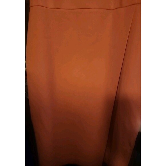 Ann Taylor Dress Coral Sheath Knee Length New Sz 2 Excellent Cr60 Work Casual - Picture 2 of 8